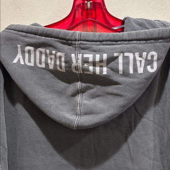 Independent Trading Company Gray Hoodie with Front Pocket - Picture 5 of 5